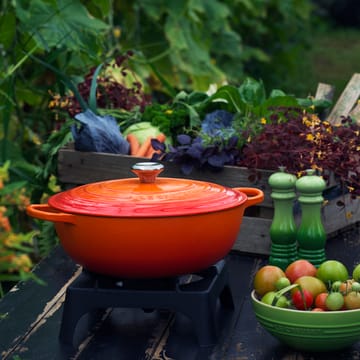 Le Creuset garnek do duszenia 32 cm - Volcanic - Le Creuset