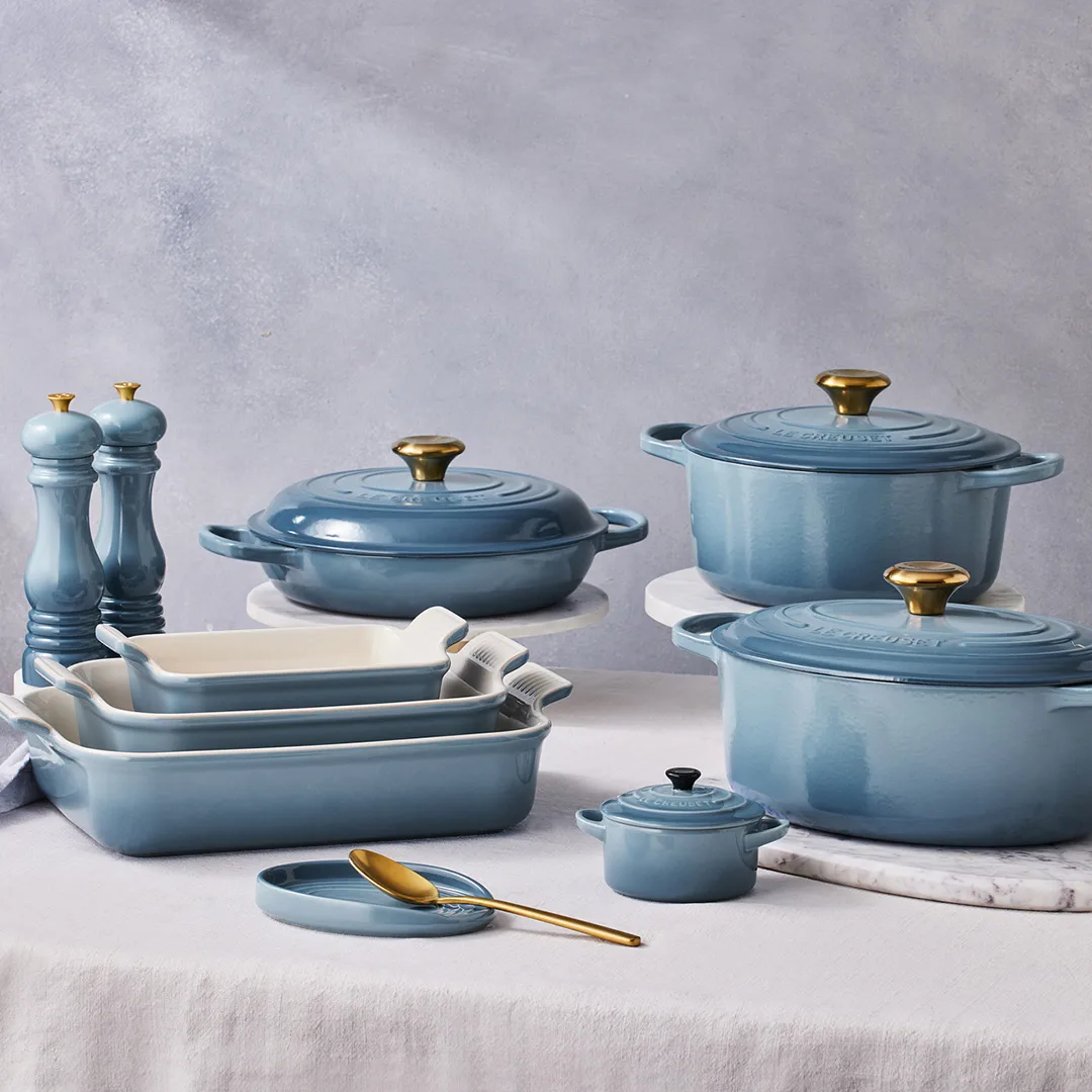 Le Creuset Heritage naczynie do pieczenia 32 cm, Chambray Le Creuset