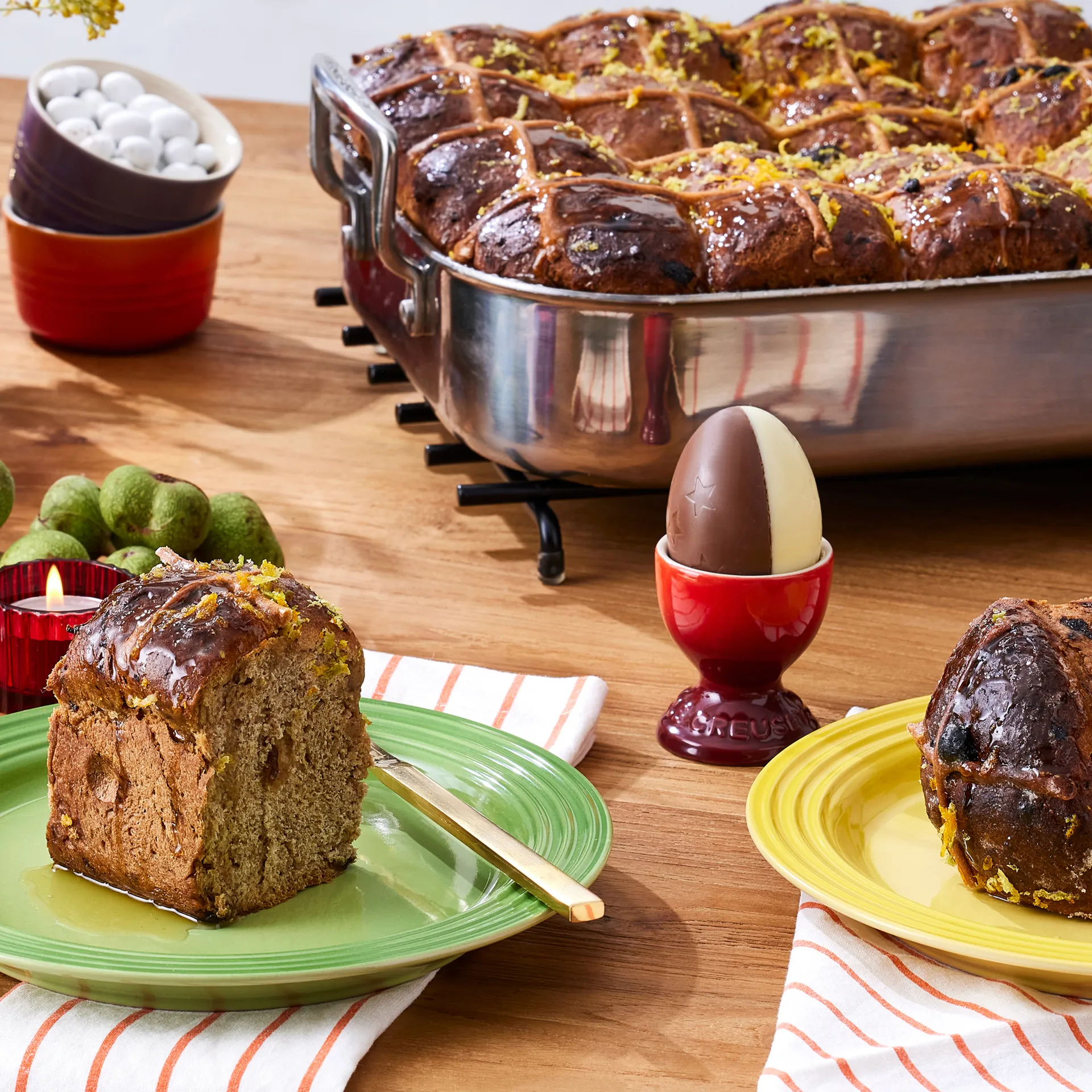 Le Creuset kieliszek do jajka zestaw upominkowy 6-pak, Rainbow Le Creuset