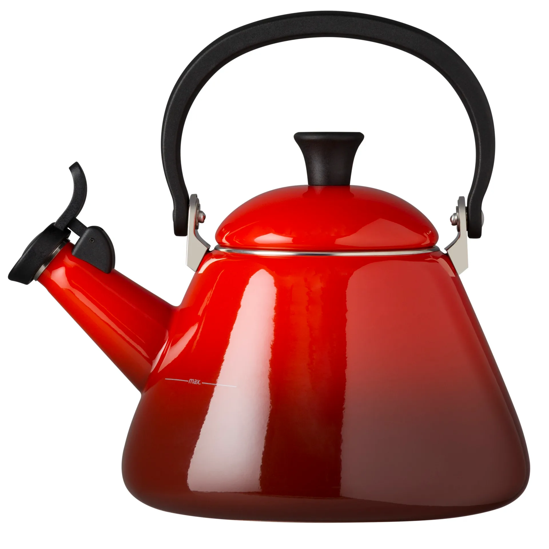 Le Creuset Kone czajnik z gwizdkiem, Cerise Le Creuset