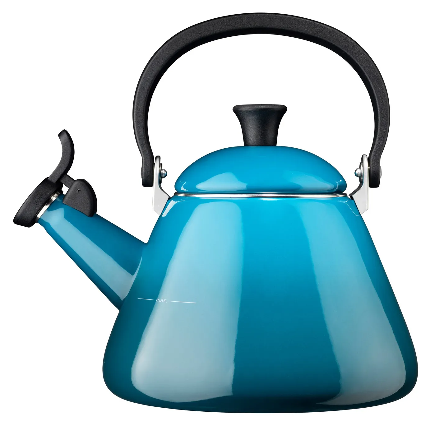 Le Creuset Kone czajnik z gwizdkiem, Deep Teal Le Creuset