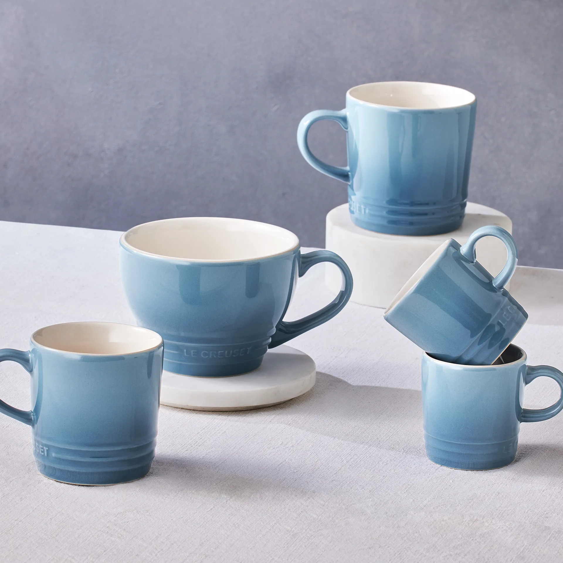 Le Creuset kubek jumbo 400 ml, Chambray Le Creuset