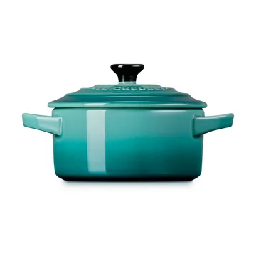 Le Creuset mały garnek 10 cm - Bleu Riviera - Le Creuset