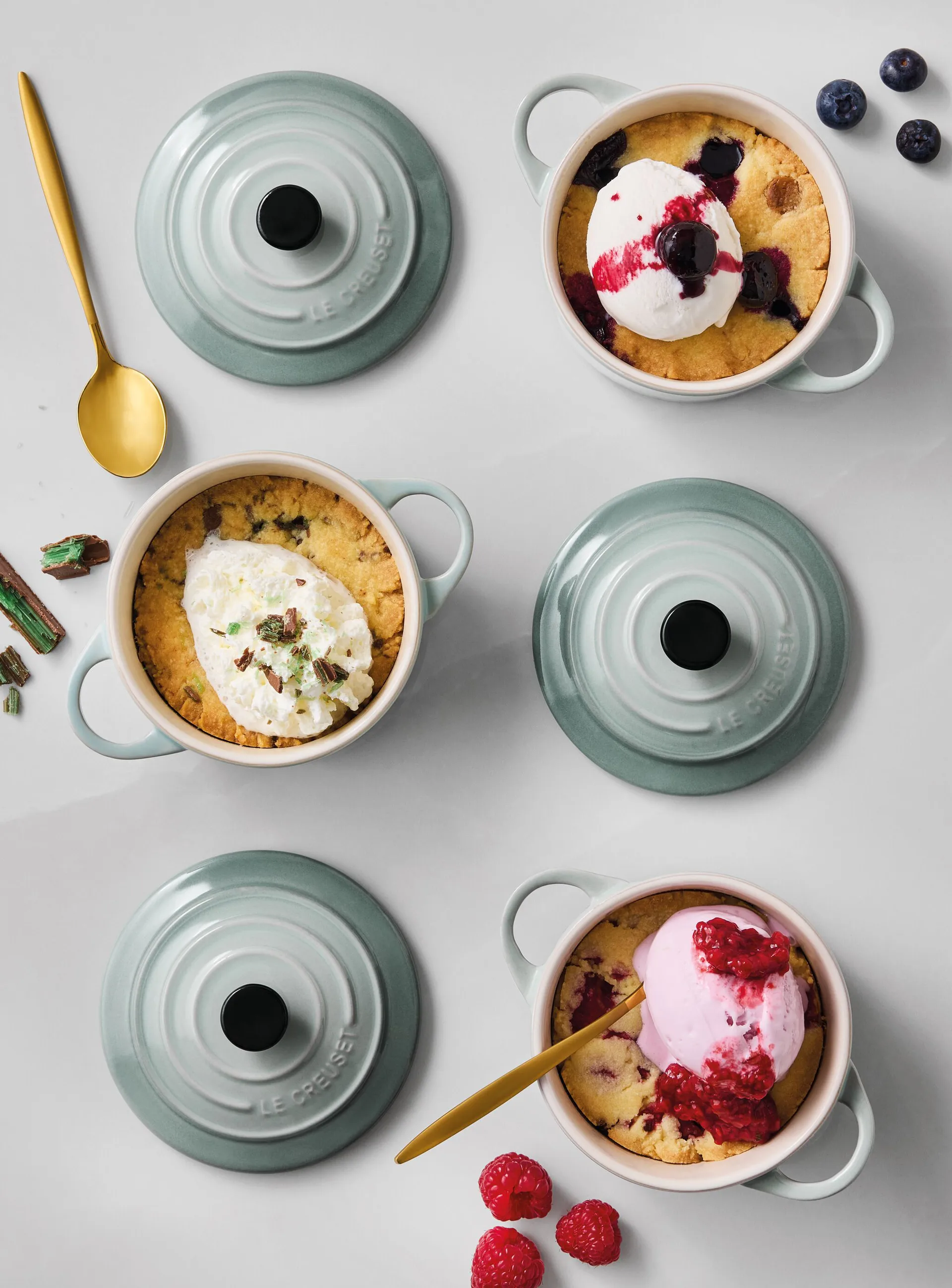 Le Creuset mały garnek 10 cm, Sea Salt Le Creuset