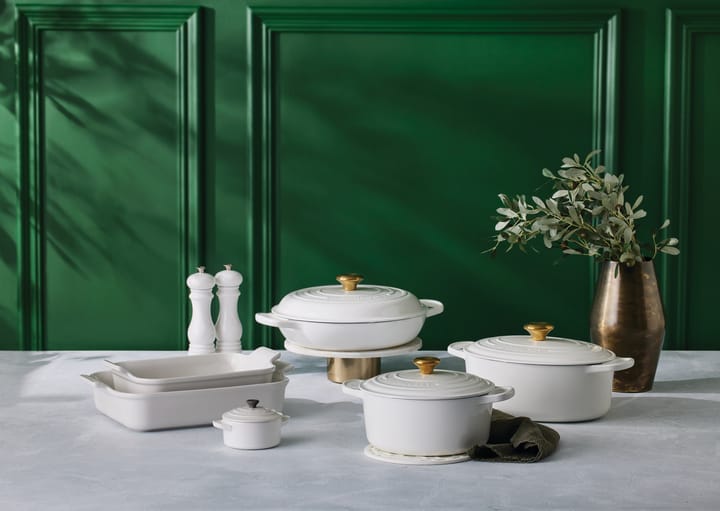 Le Creuset młynek do pieprzu 21 cm, White-gold Le Creuset