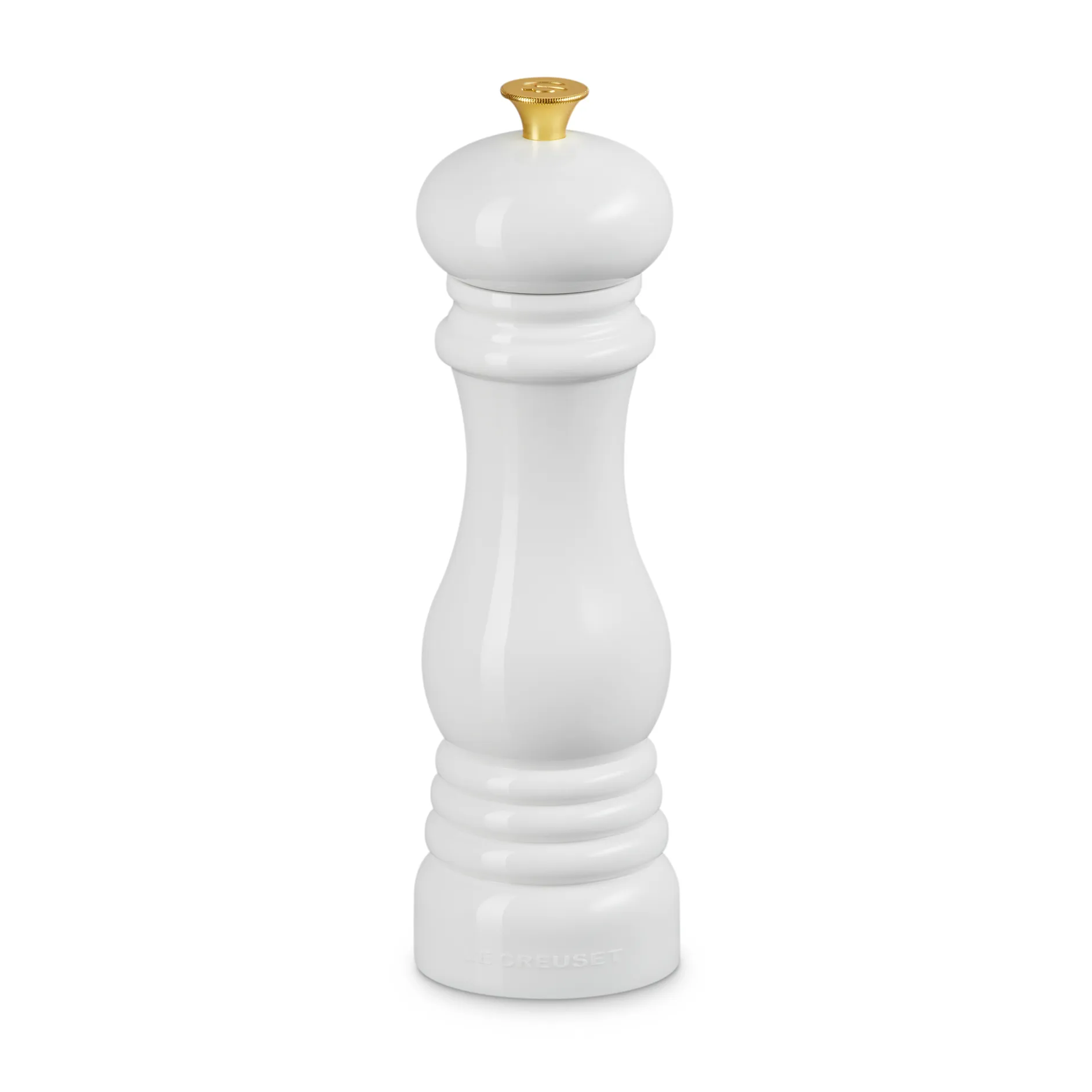 Le Creuset młynek do soli 21 cm, White-gold Le Creuset