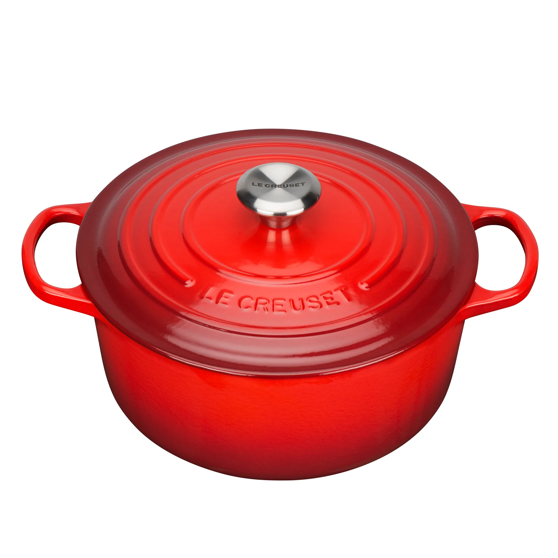 Le Creuset okrągły garnek 5,3 l, Cerise Le Creuset