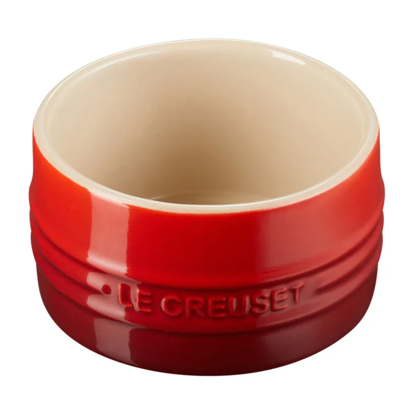 Le Creuset ramekin możliwość sztaplowania, Cerise Le Creuset