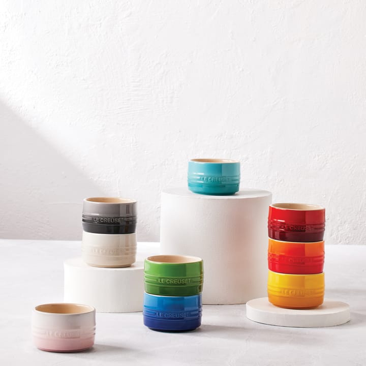 Le Creuset ramekin możliwość sztaplowania, Flint Le Creuset