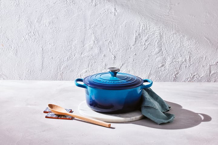 Le Creuset Signature okrągły garnek 4,2 l, Azure blue Le Creuset