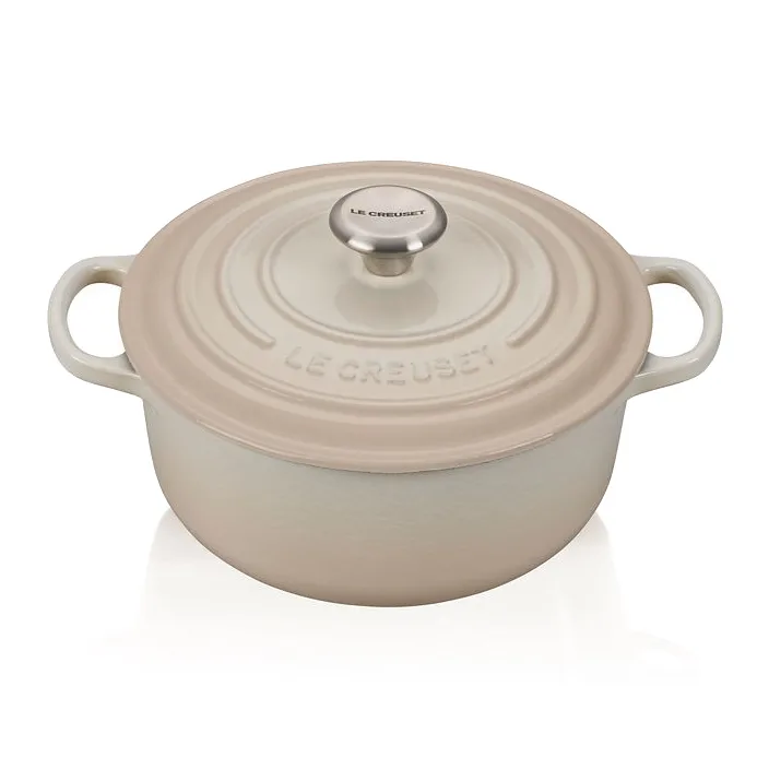 Le Creuset Signature okrągły garnek 4,2 l, Meringue Le Creuset