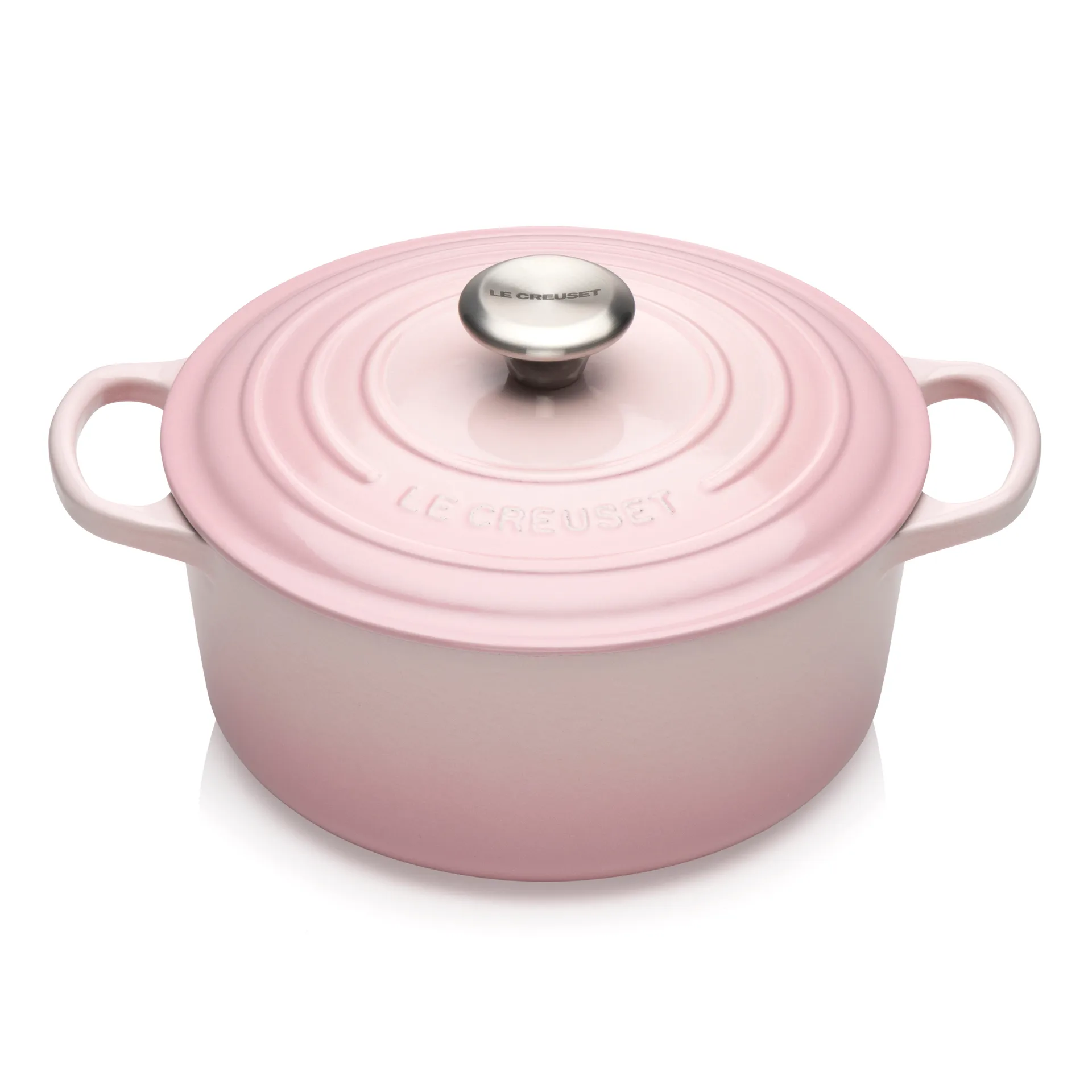 Le Creuset Signature okrągły garnek 4,2 l, Shell pink Le Creuset