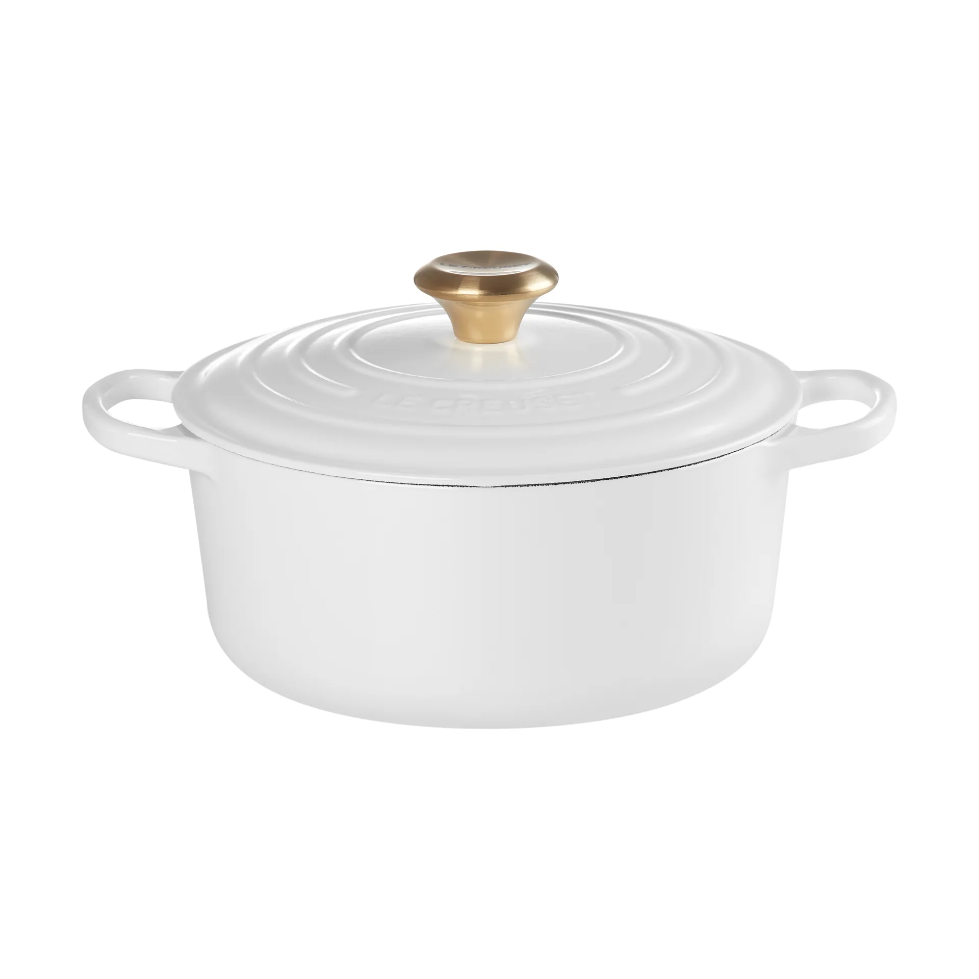 Le Creuset Signature okrągły garnek 4,2 l, White Le Creuset