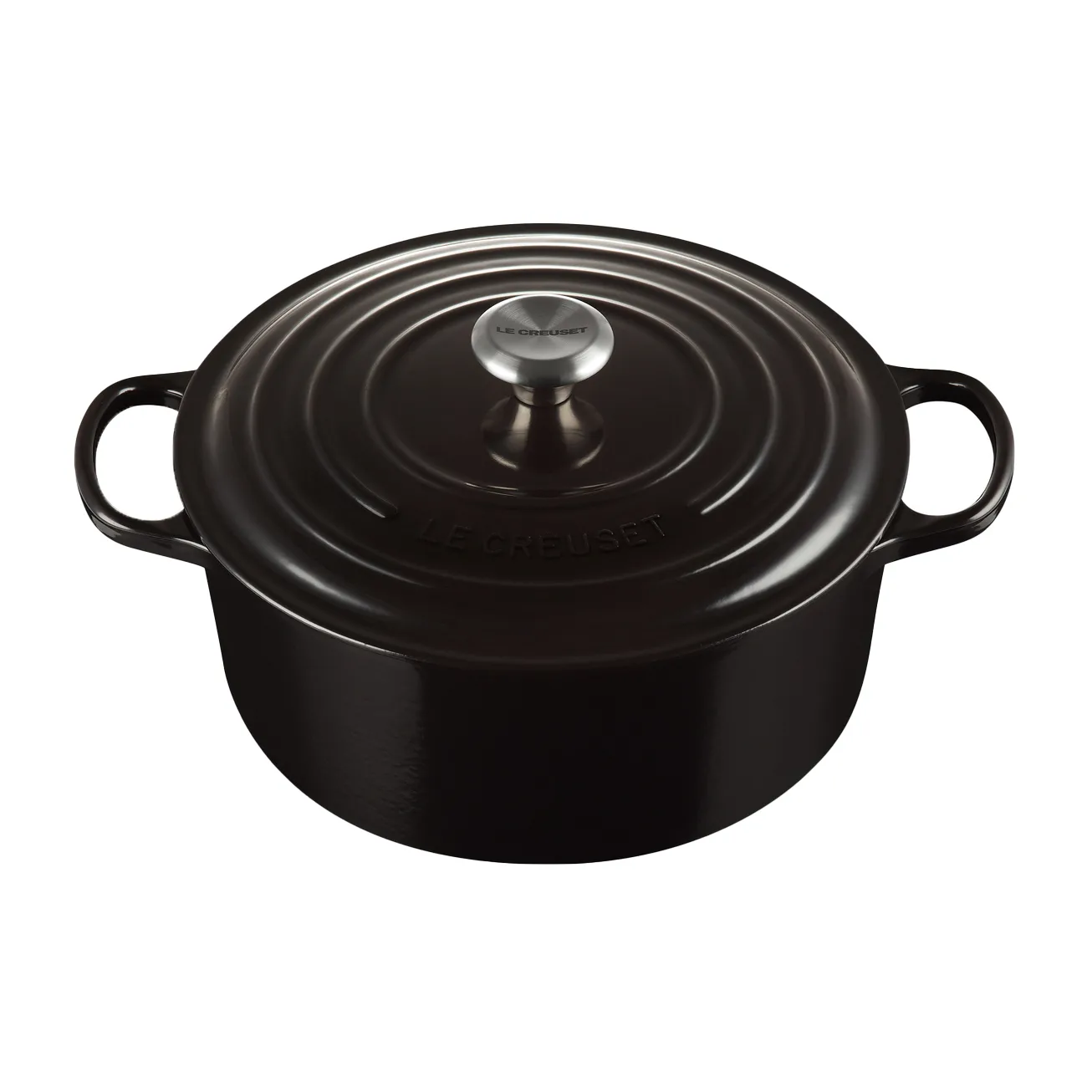 Le Creuset Signature okrągły garnek 6,7 l, Black Le Creuset