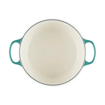 Le Creuset Signature okrągły garnek 6,7 l - Bleu Riviera - Le Creuset