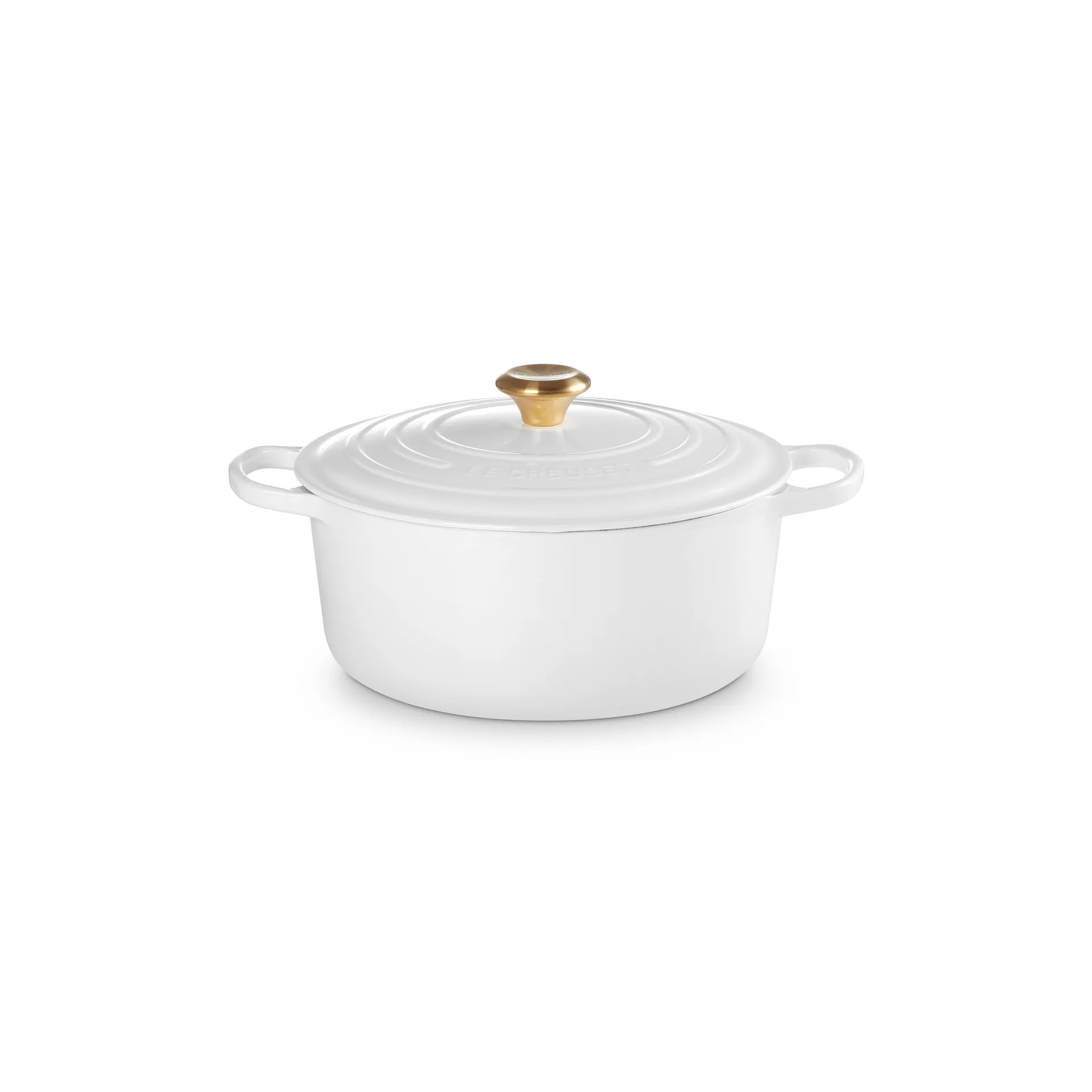 Le Creuset Signature okrągły garnek 6,7 l, White Le Creuset