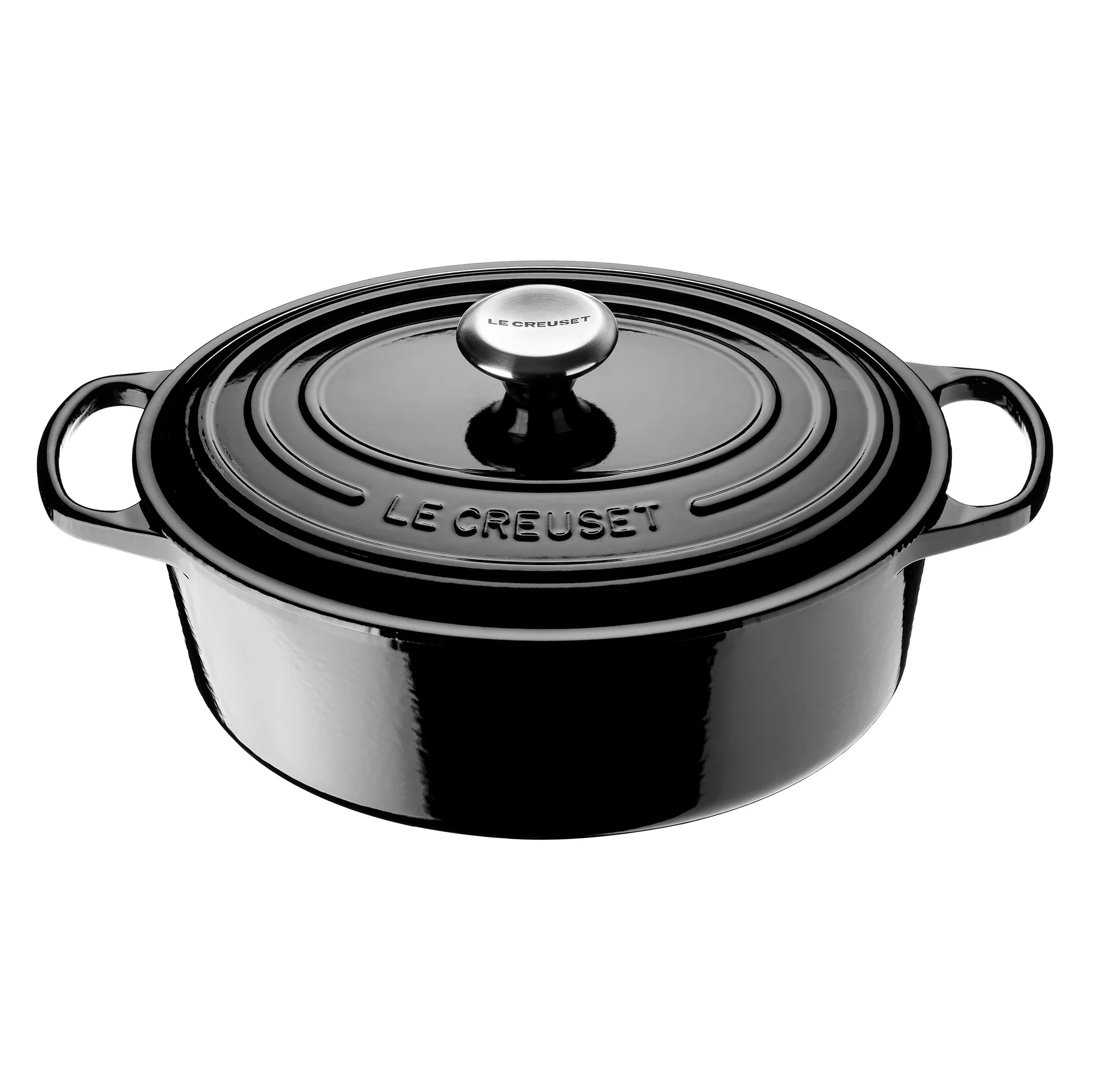 Le Creuset Signature owalny garnek 4,1 l, Black Le Creuset