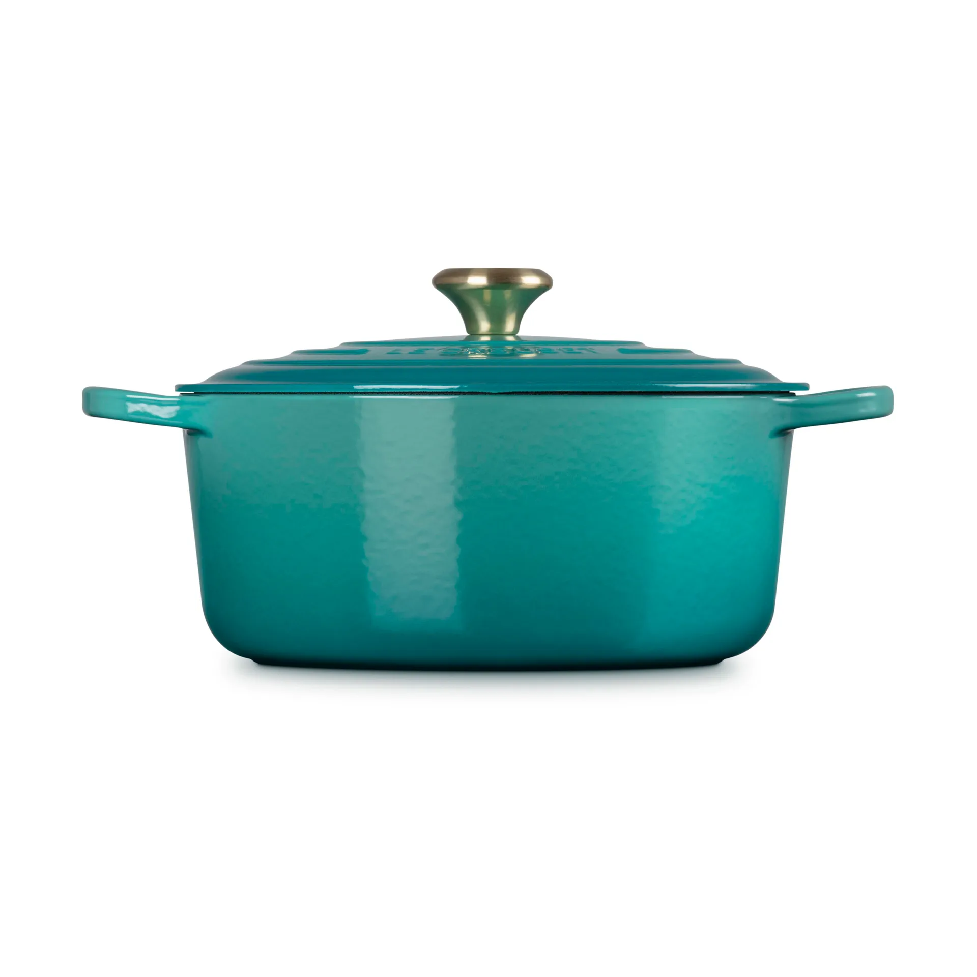 Le Creuset Signature owalny garnek 6,3 l, Bleu Riviera Le Creuset