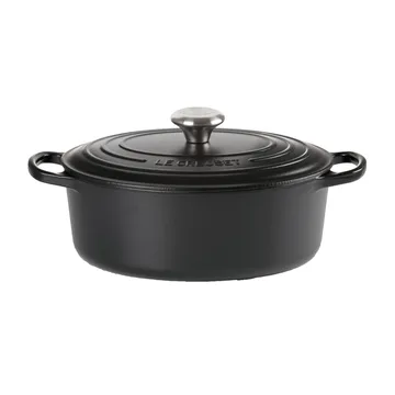 Le Creuset Signature owalny garnek 6,3 l - Matte black - Le Creuset