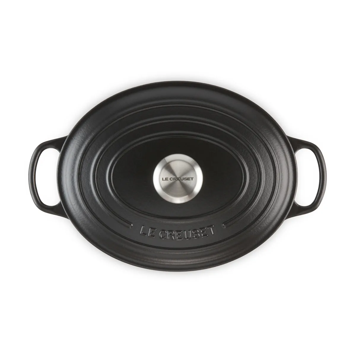 Le Creuset Signature owalny garnek 6,3 l, Matte black Le Creuset