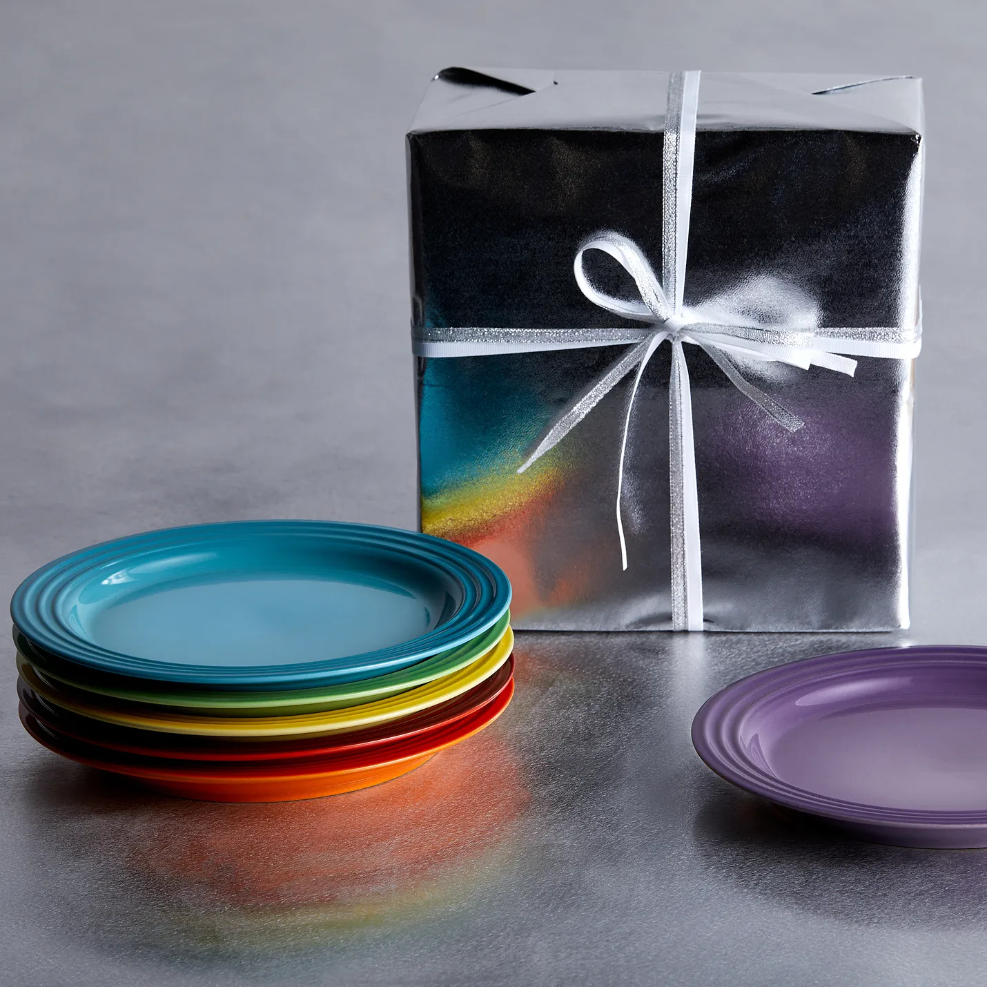 Le Creuset Signature talerz 22 cm, 6-pak, Rainbow Le Creuset