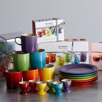 Le Creuset Signature talerz 22 cm, 6-pak - Rainbow - Le Creuset