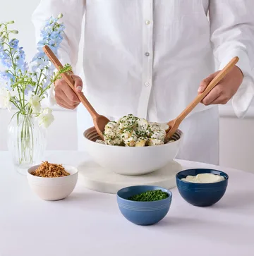 Le Creuset Signature łyżka cedzakowa - Buk, 32 cm - Le Creuset