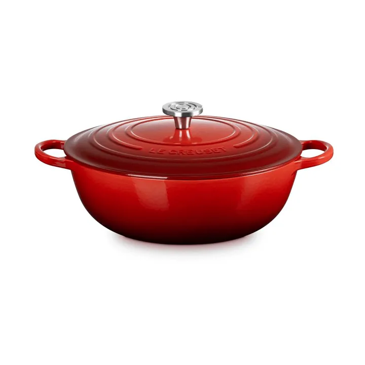 Le Creuset Signature żeliwny garnek brytfanna - Cererowa, 7 L - Le Creuset