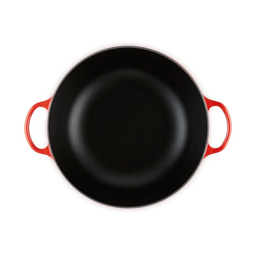 Le Creuset Signature żeliwny garnek brytfanna, Cererowa, 7 L Le Creuset