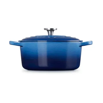Le Creuset Signature żeliwny garnek okrągły - Azure, 3,3 L - Le Creuset