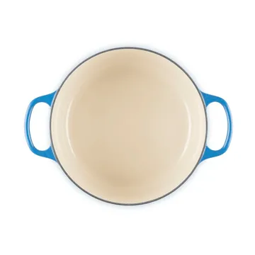 Le Creuset Signature żeliwny garnek okrągły - Azure, 4,2 L - Le Creuset