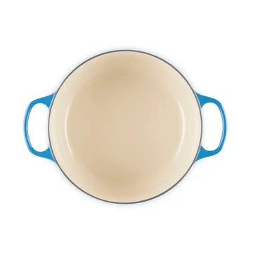 Le Creuset Signature żeliwny garnek okrągły - Azure, 5,3 L - Le Creuset