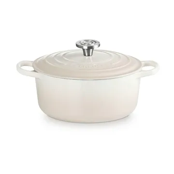 Le Creuset Signature żeliwny garnek okrągły - Beza, 4,2 L - Le Creuset