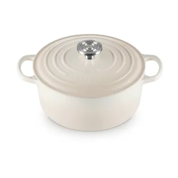 Le Creuset Signature żeliwny garnek okrągły - Beza, 4,2 L - Le Creuset