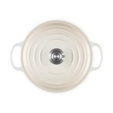 Le Creuset Signature żeliwny garnek okrągły - Beza, 4,2 L - Le Creuset