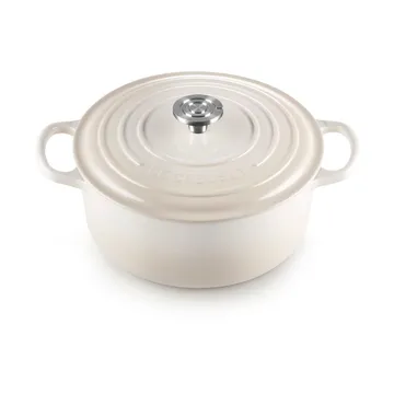 Le Creuset Signature żeliwny garnek okrągły - Beza, 5,3 L - Le Creuset