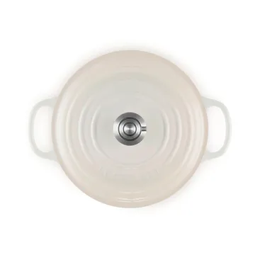 Le Creuset Signature żeliwny garnek okrągły - Beza, 5,3 L - Le Creuset