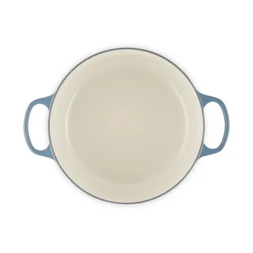 Le Creuset Signature żeliwny garnek okrągły - Chambray, 6,7 L - Le Creuset