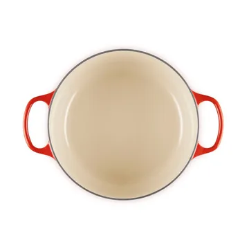 Le Creuset Signature żeliwny garnek okrągły - Ciemnoróżowy, 5,3 L - Le Creuset