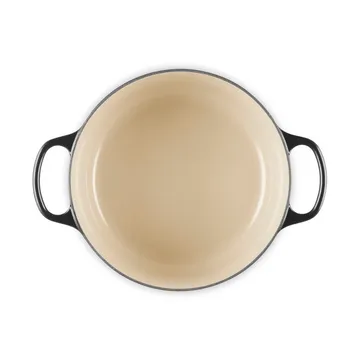 Le Creuset Signature żeliwny garnek okrągły - Czarny, 5,3 L - Le Creuset