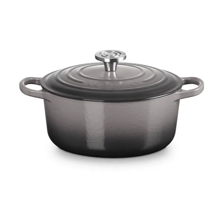 Le Creuset Signature żeliwny garnek okrągły - Krzesiwo, 4,2 L - Le Creuset