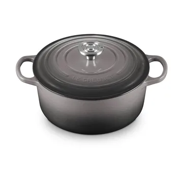 Le Creuset Signature żeliwny garnek okrągły - Krzesiwo, 4,2 L - Le Creuset