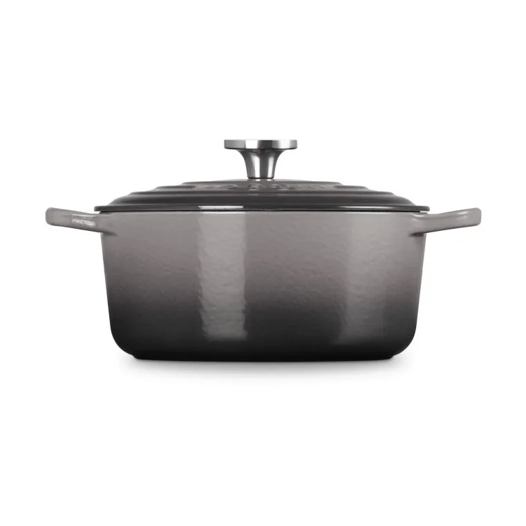 Le Creuset Signature żeliwny garnek okrągły, Krzesiwo, 4,2 L Le Creuset