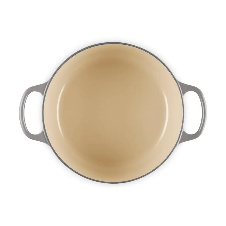 Le Creuset Signature żeliwny garnek okrągły, Krzesiwo, 4,2 L Le Creuset