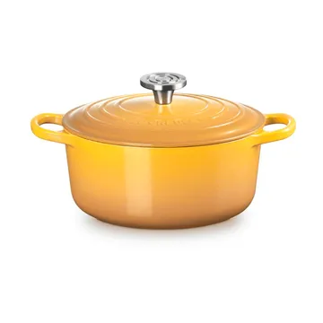 Le Creuset Signature żeliwny garnek okrągły - Nectar, 4,2 L - Le Creuset