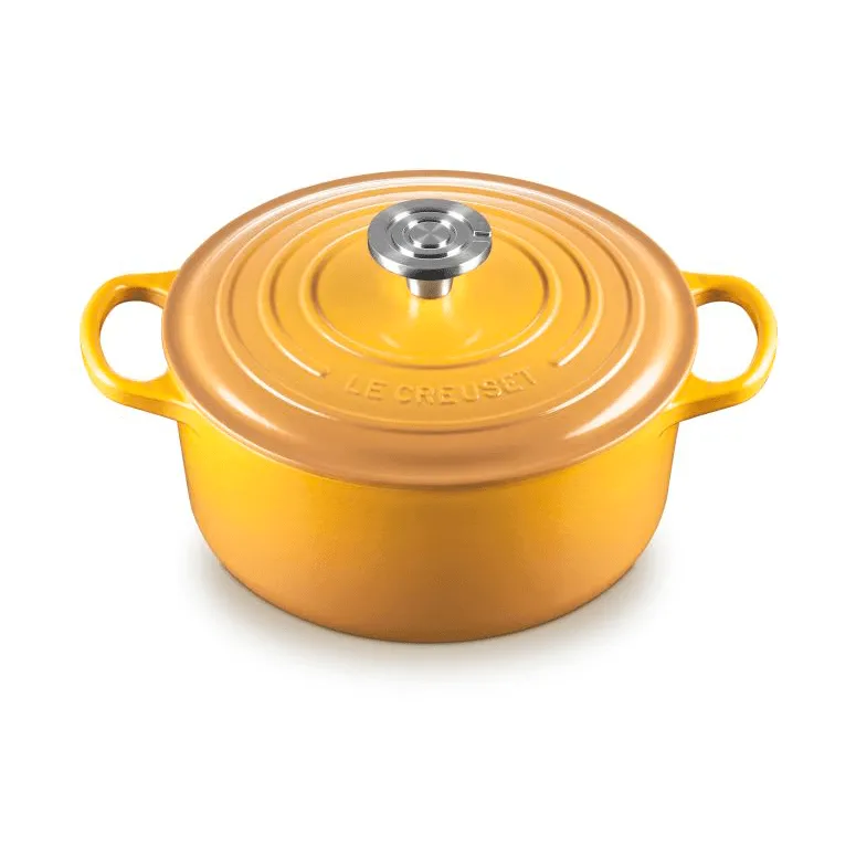 Le Creuset Signature żeliwny garnek okrągły, Nectar, 4,2 L Le Creuset