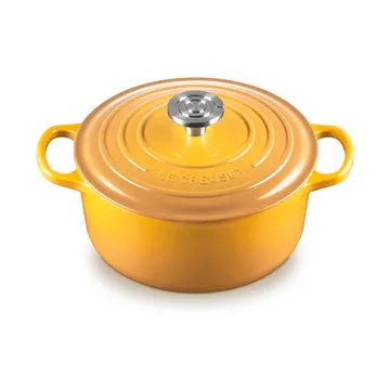 Le Creuset Signature żeliwny garnek okrągły - Nectar, 4,2 L - Le Creuset