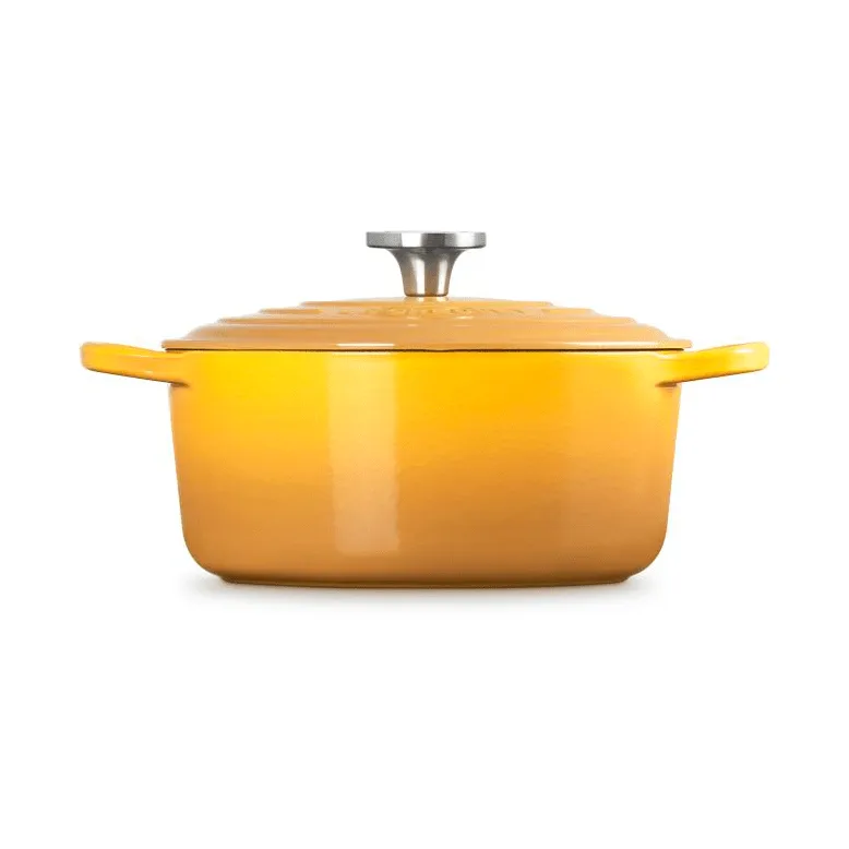 Le Creuset Signature żeliwny garnek okrągły, Nectar, 4,2 L Le Creuset