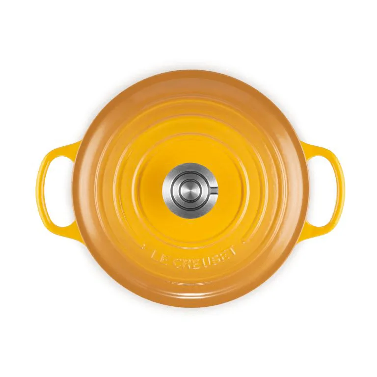 Le Creuset Signature żeliwny garnek okrągły, Nectar, 4,2 L Le Creuset