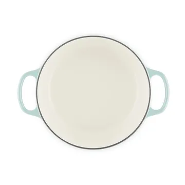 Le Creuset Signature żeliwny garnek okrągły - Sól morska, 4,2 L - Le Creuset